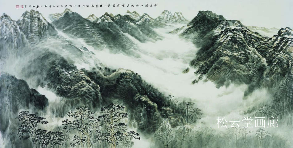 曾剛最新山水畫，探索自然神韻與人文精神的融合之美